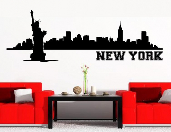 Wandaufkleber New York Skyline TEST !!!