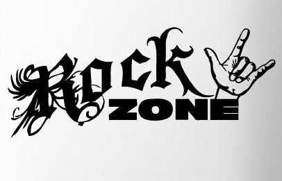 Rock Zone Tr - Wand Aufkleber
