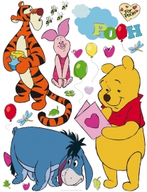 Winnie Pooh  Disney Wandsticker - Kinderzimmer Dekoration